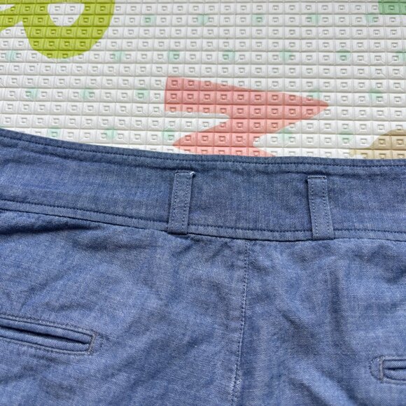 Louis Vuitton Blue Cotton Chambray Shorts 39-40 - Picture 6 of 10